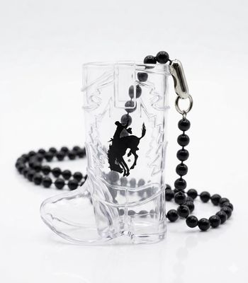 Pendleton Round-Up Boot Shot Glass Necklace