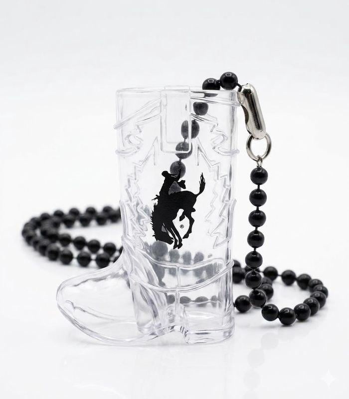 Pendleton Round-Up Boot Shot Glass Necklace