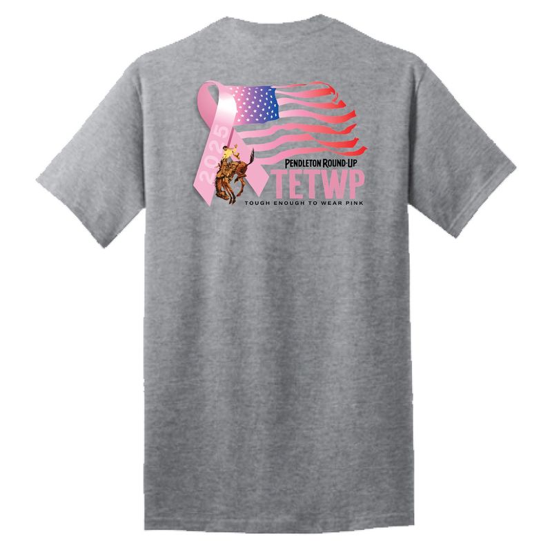 Pendleton Round-Up 2025 Tough Enough To Wear Pink Tee