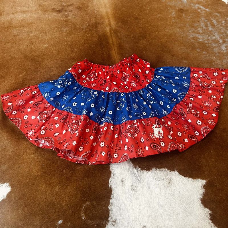 Toddler Pendleton Round-Up Tiered Skirt