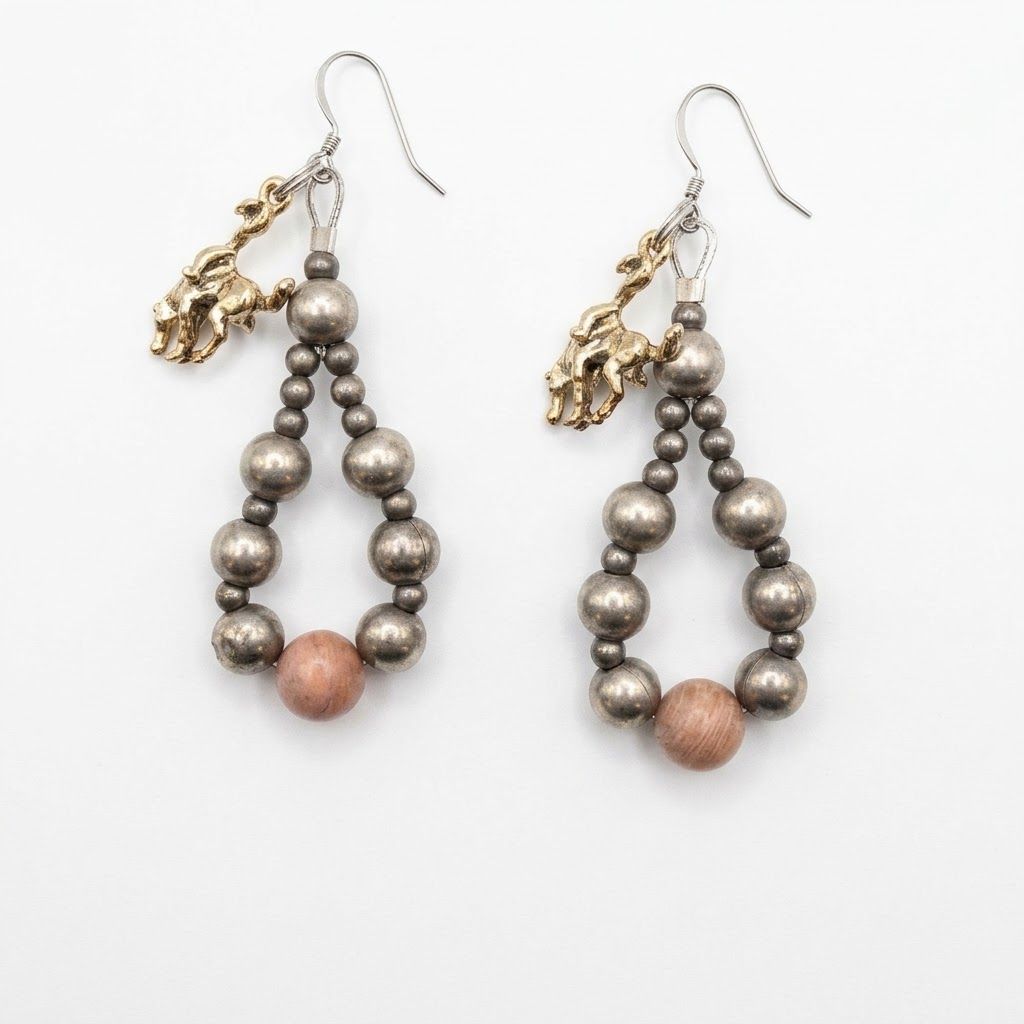 Pendleton Round-Up Pink Rhodonite Earrings
