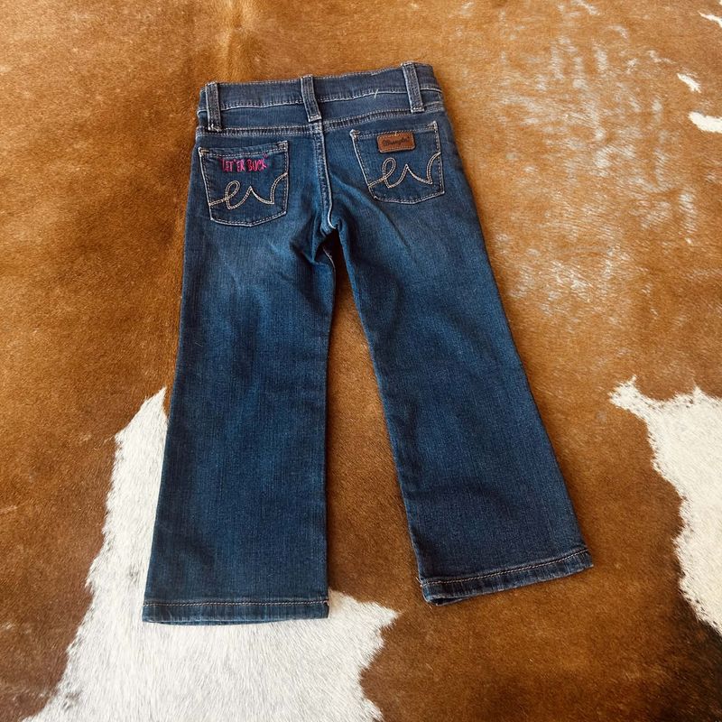 Toddler Girl Wrangler Pendleton Round-Up Jeans