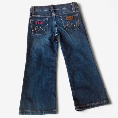 Toddler Girl Wrangler Pendleton Round-Up Jeans