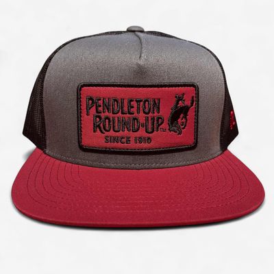 Pendleton Round-Up Maroon Patch Hooey Hat