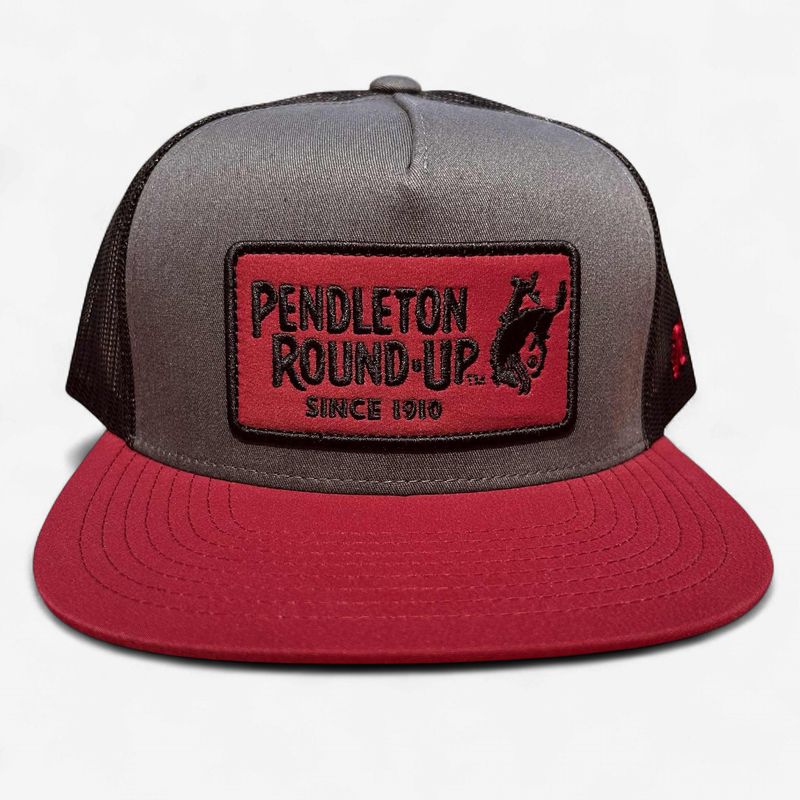 Pendleton Round-Up Maroon Patch Hooey Hat