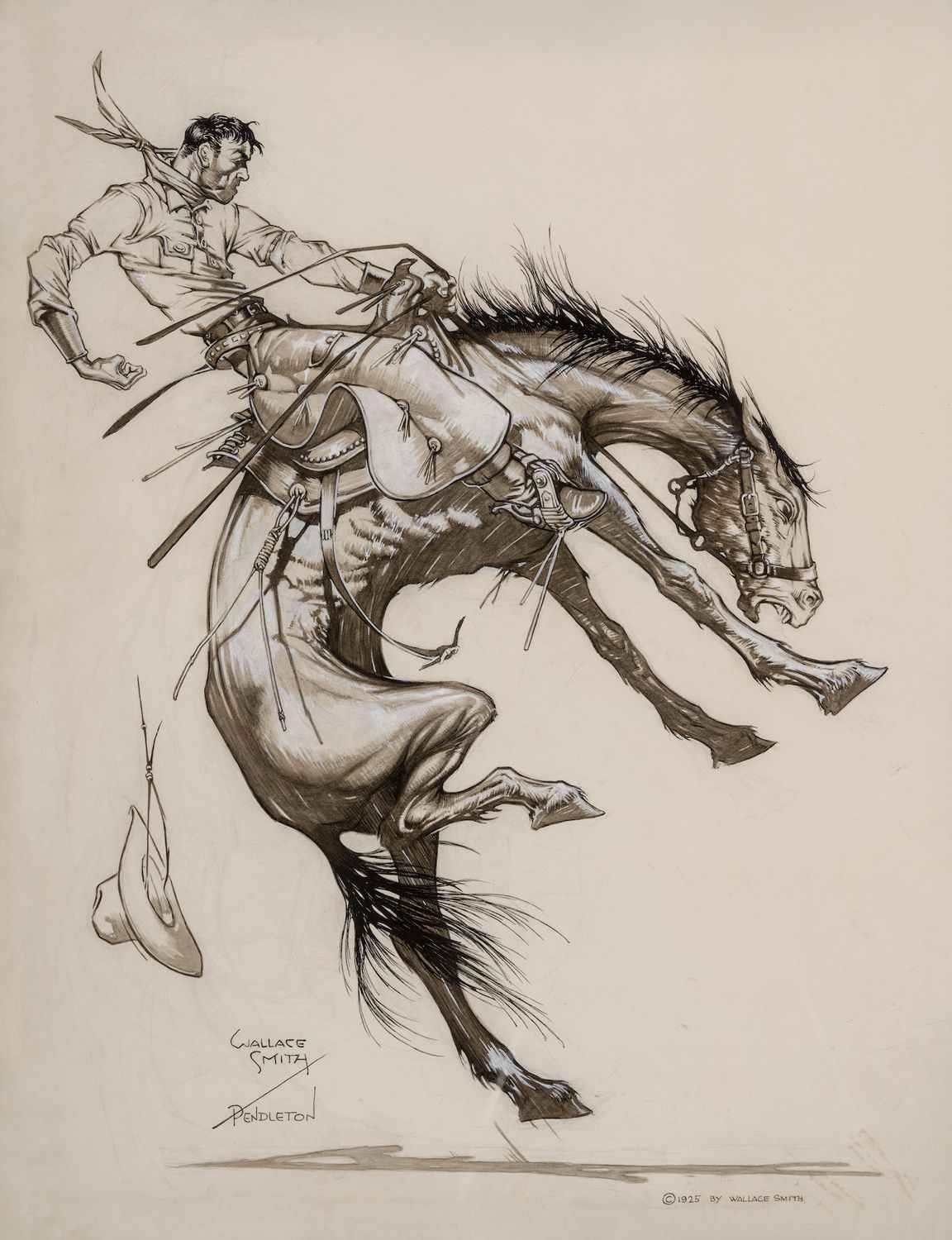 Pendleton Round-Up Wallace Smith Print 1