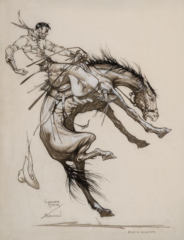 Pendleton Round-Up Wallace Smith Print 1