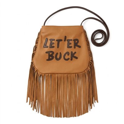 Pendleton Round-Up Brown Leather Let 'er Buck Purse