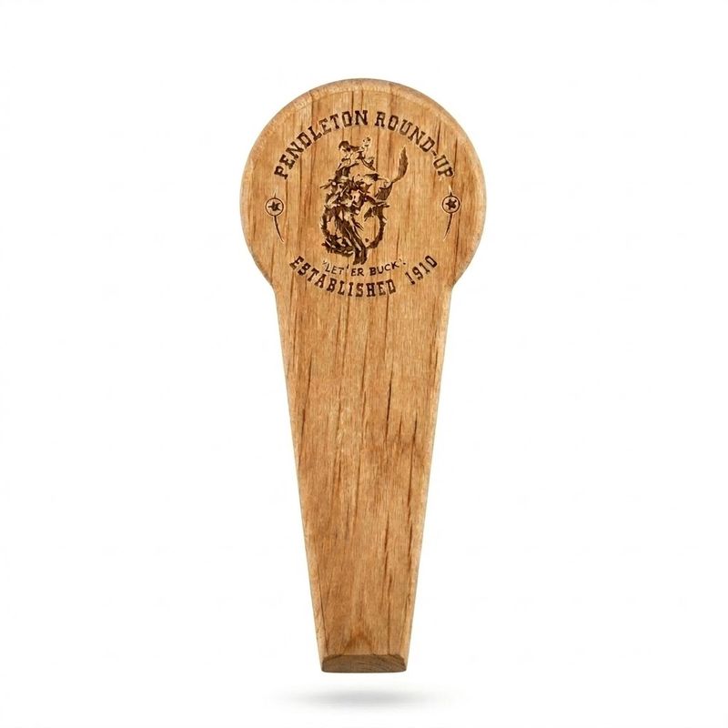 Pendleton Round-Up Magnetic Wood Bottle Opener