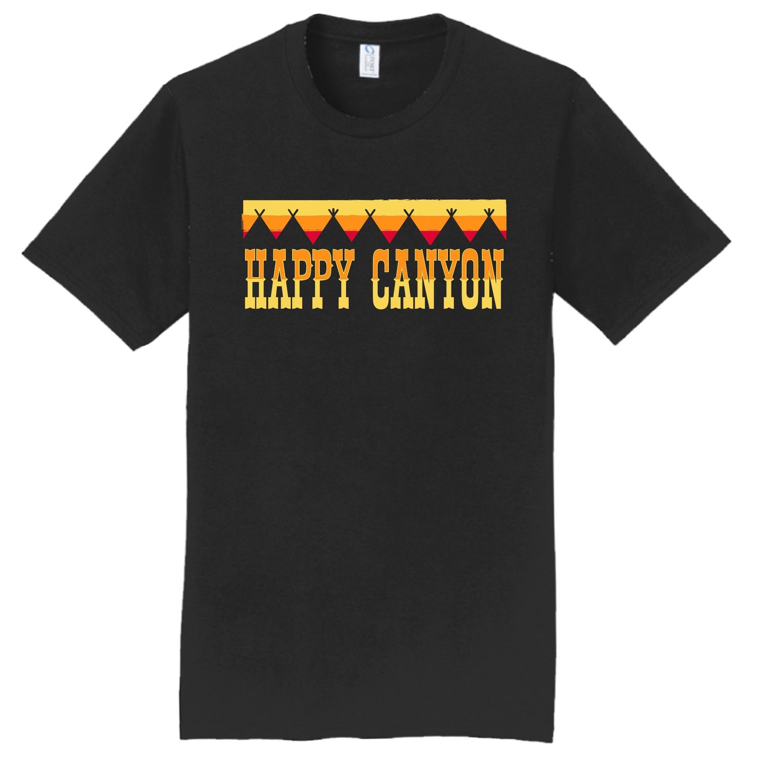 Men's Happy Canyon Teepee Tee, size: S