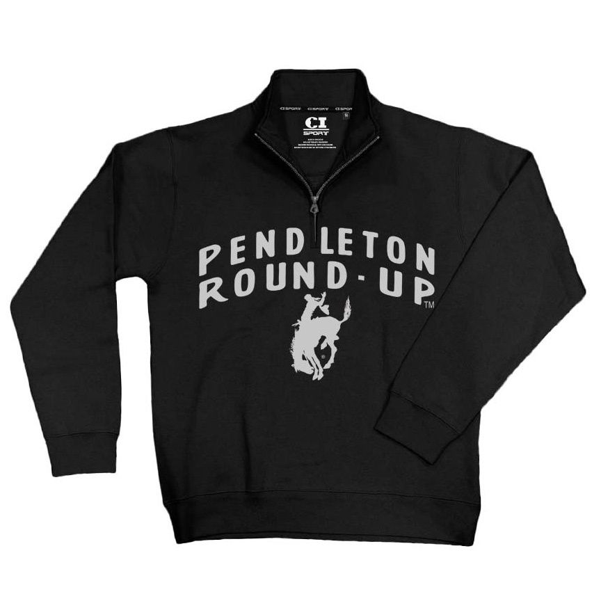 Men's Pendleton Round-Up Black Agnes 1/4 Zip