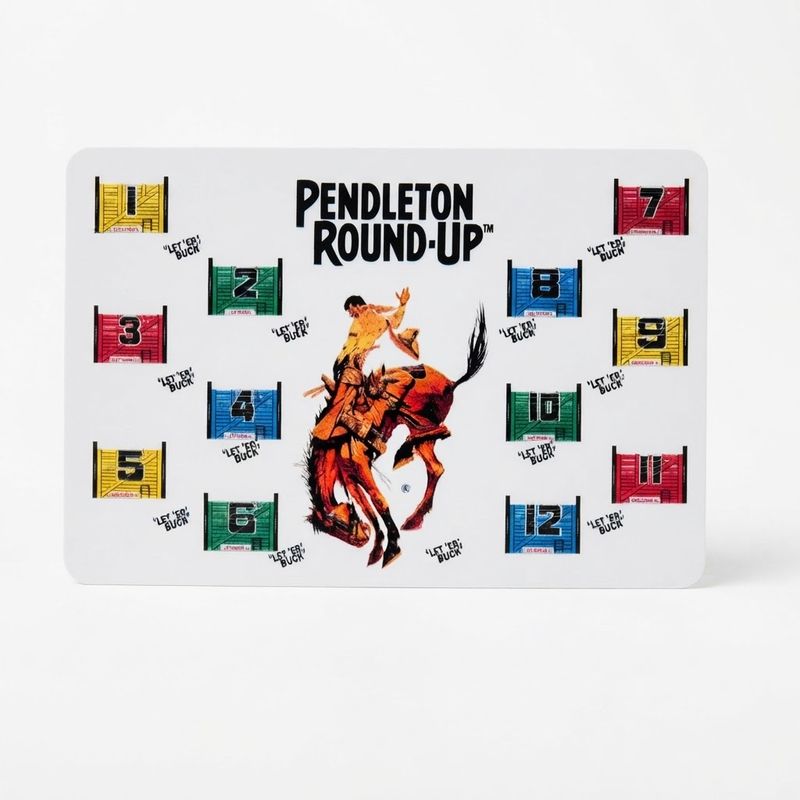 Pendleton Round-Up Chutes Magnet