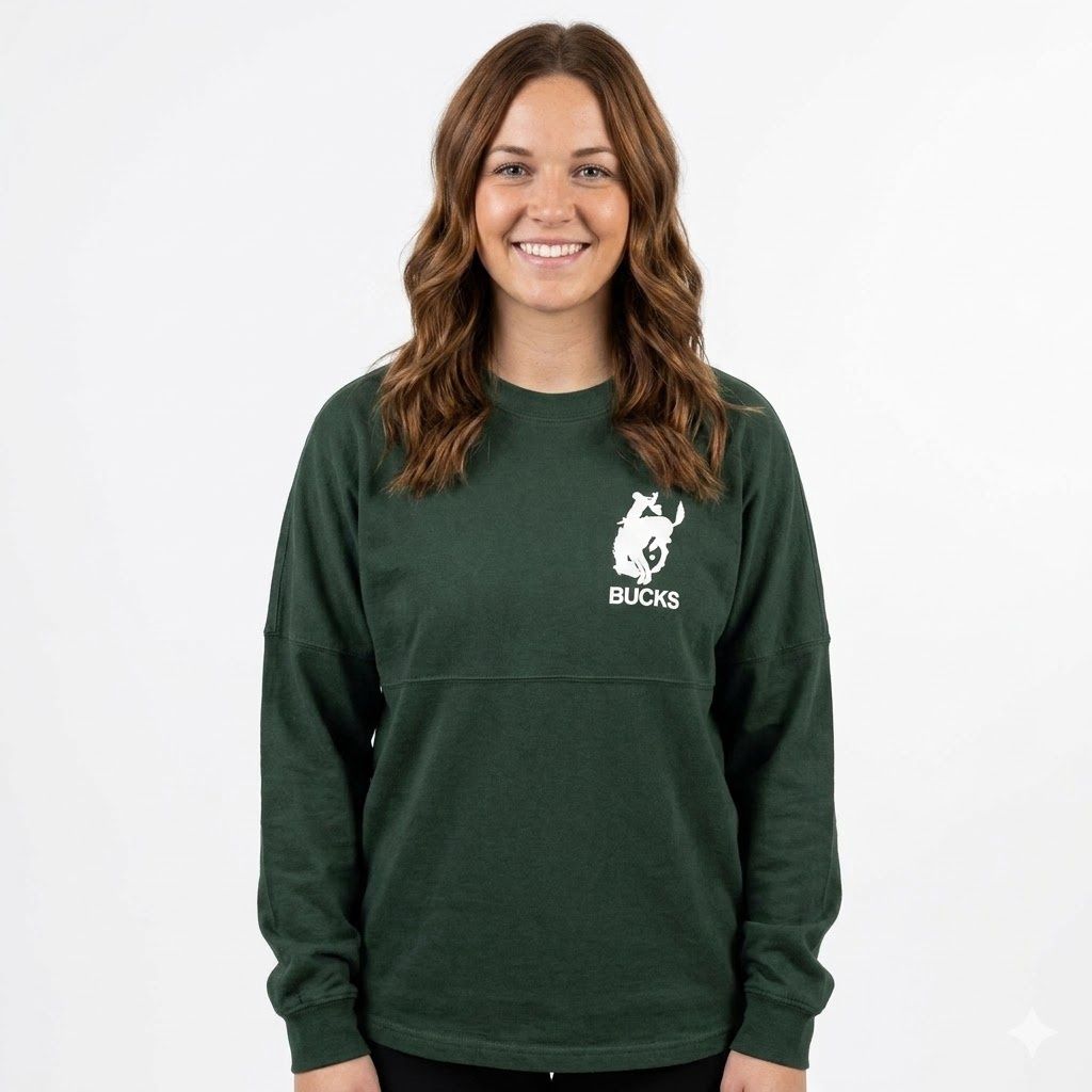Green Buckaroos Spirit Jersey