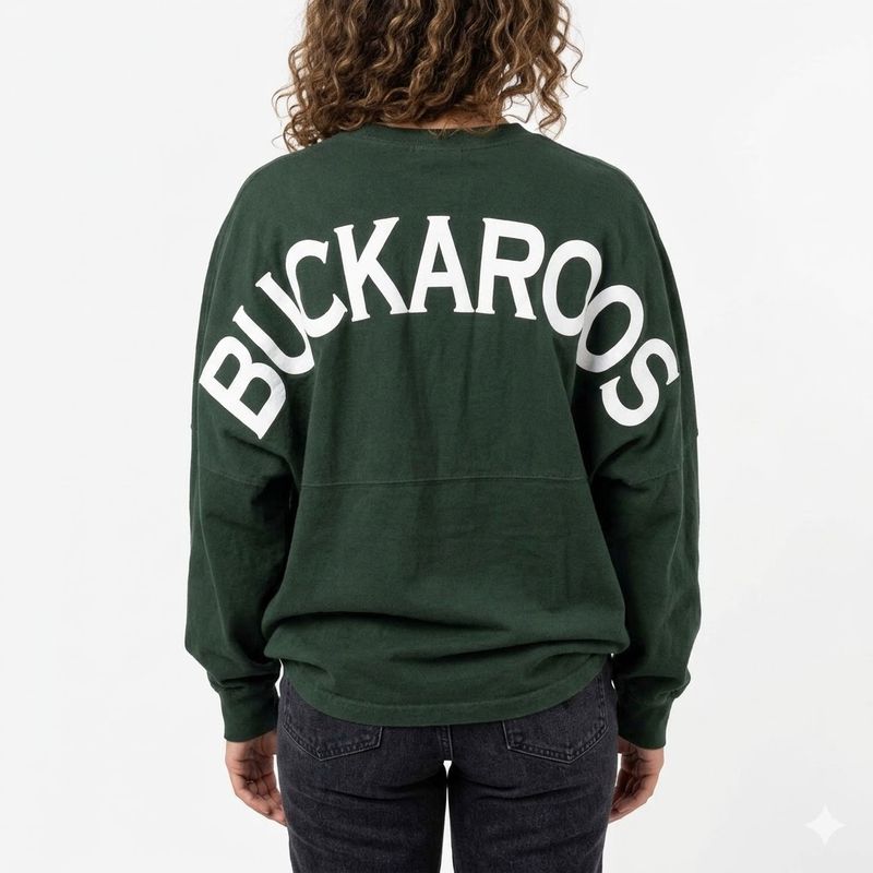 Green Buckaroos Spirit Jersey