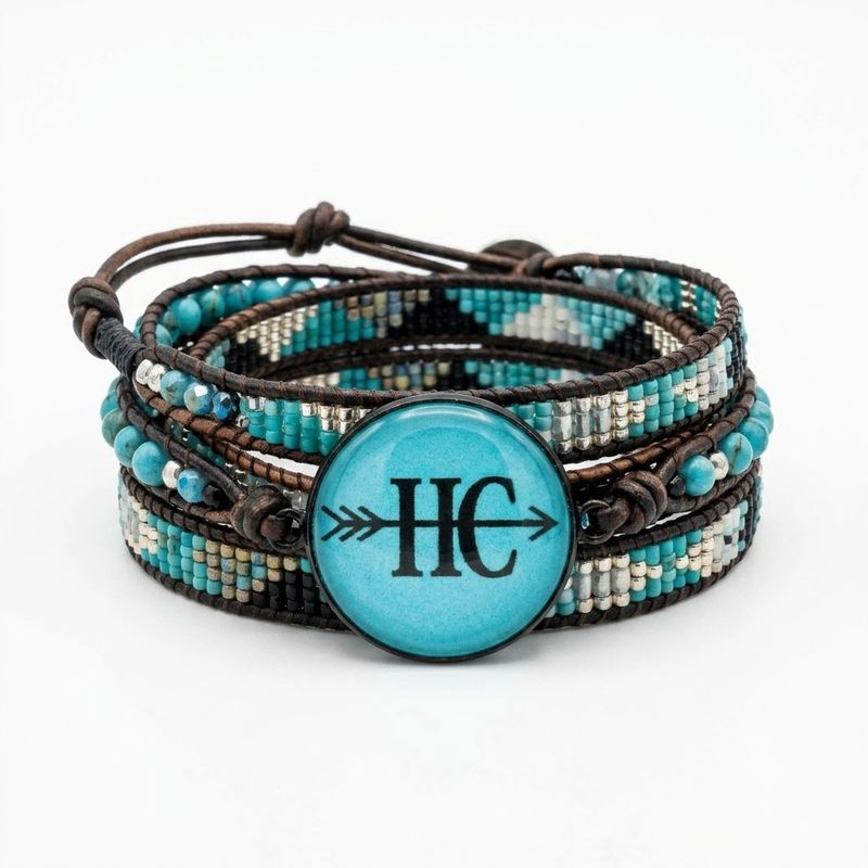 Happy Canyon Turquoise Wrap Bracelet