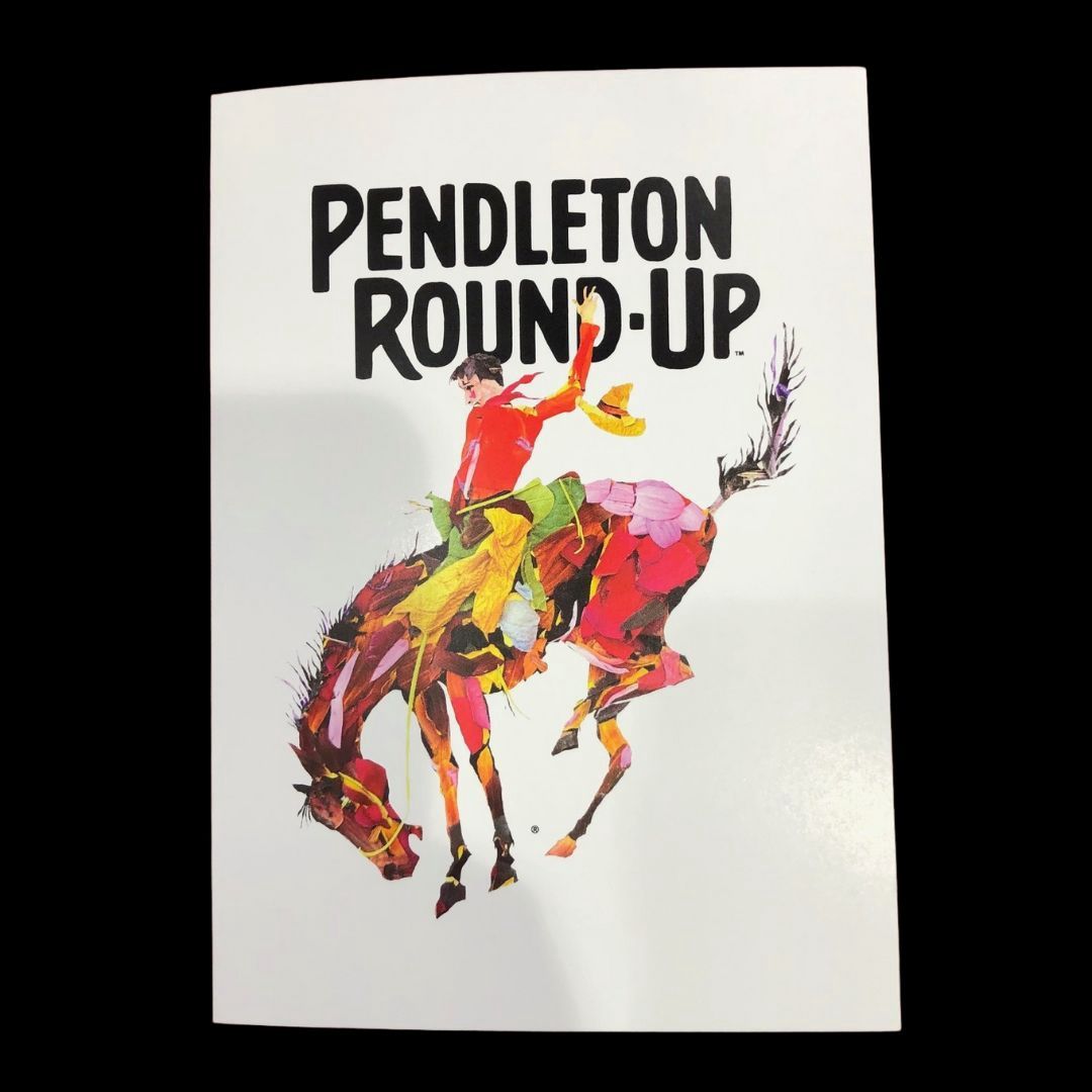 Pendleton Round-Up Petal Art Greeting Card