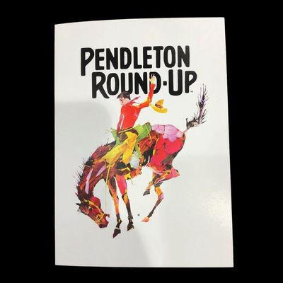 Pendleton Round-Up Petal Art Greeting Card