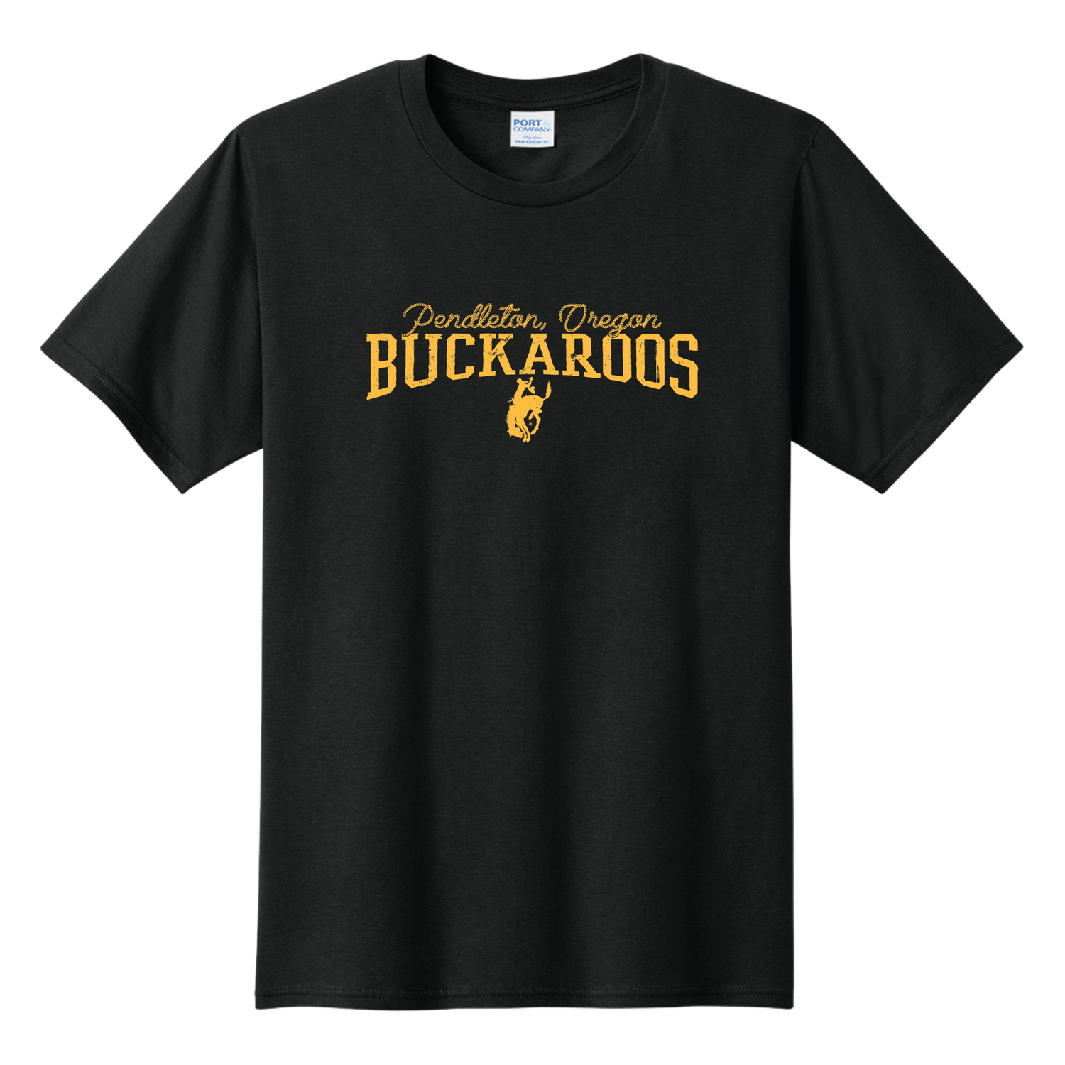 Men's Black Buckaroo Rope Tee, size: S