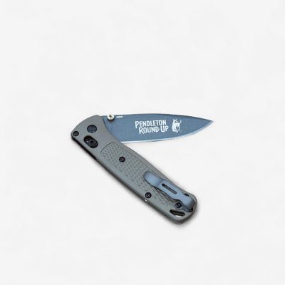 Pendleton Round-Up Benchmade Bugout Ranger Green Grivory Knife