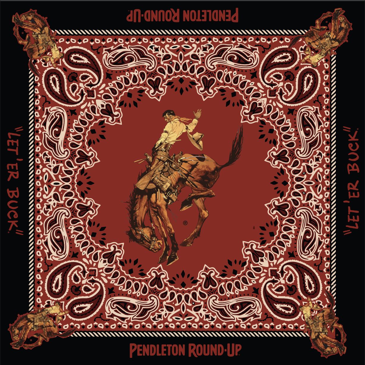 Pendleton Round-Up Wild Rag