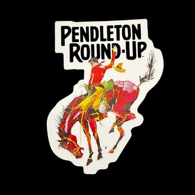Pendleton Round-Up Petal Art Magnet