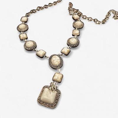 Pendleton Round-Up White Buffalo Western Necklace