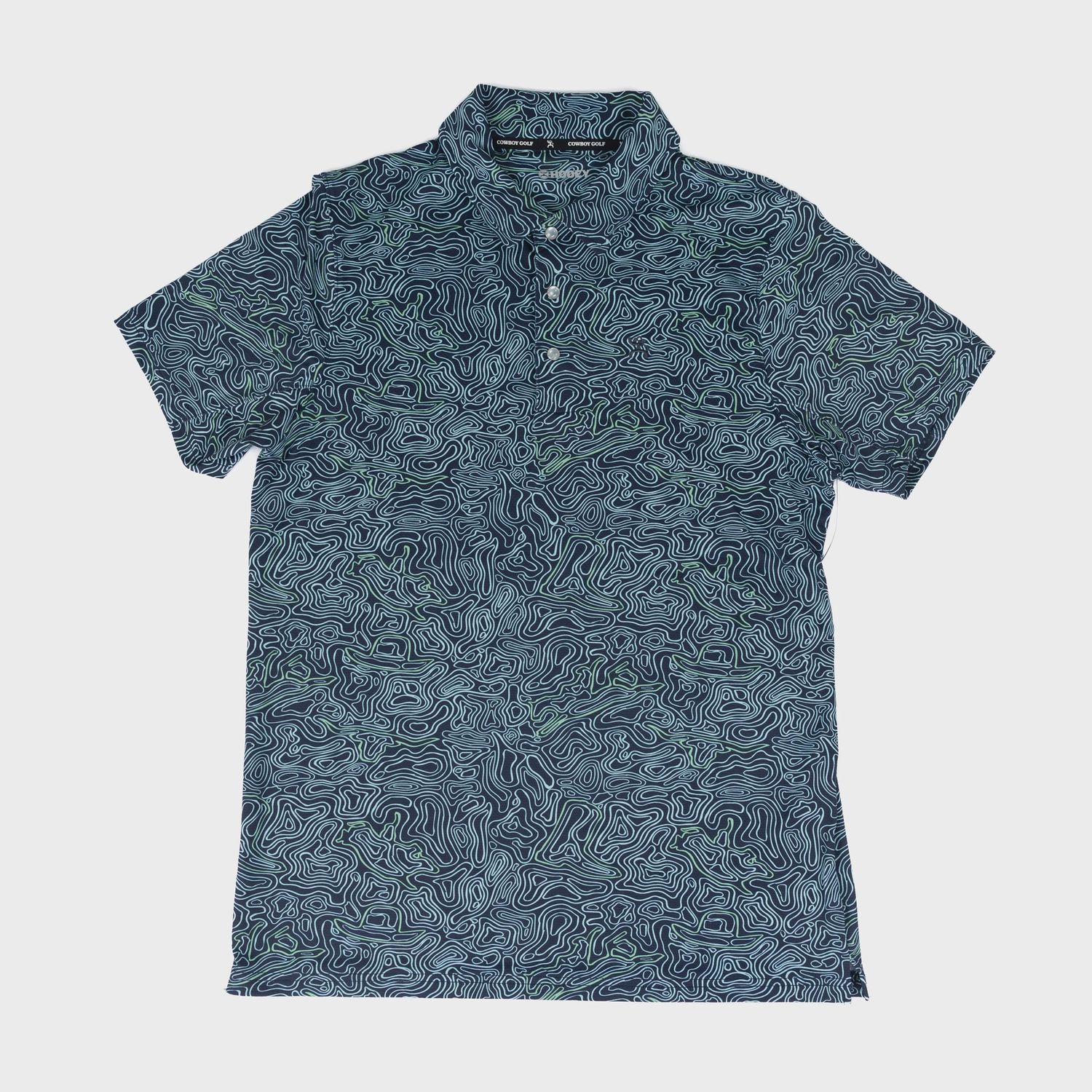 Men's Hooey Pendleton Round-Up Hemlock Polo