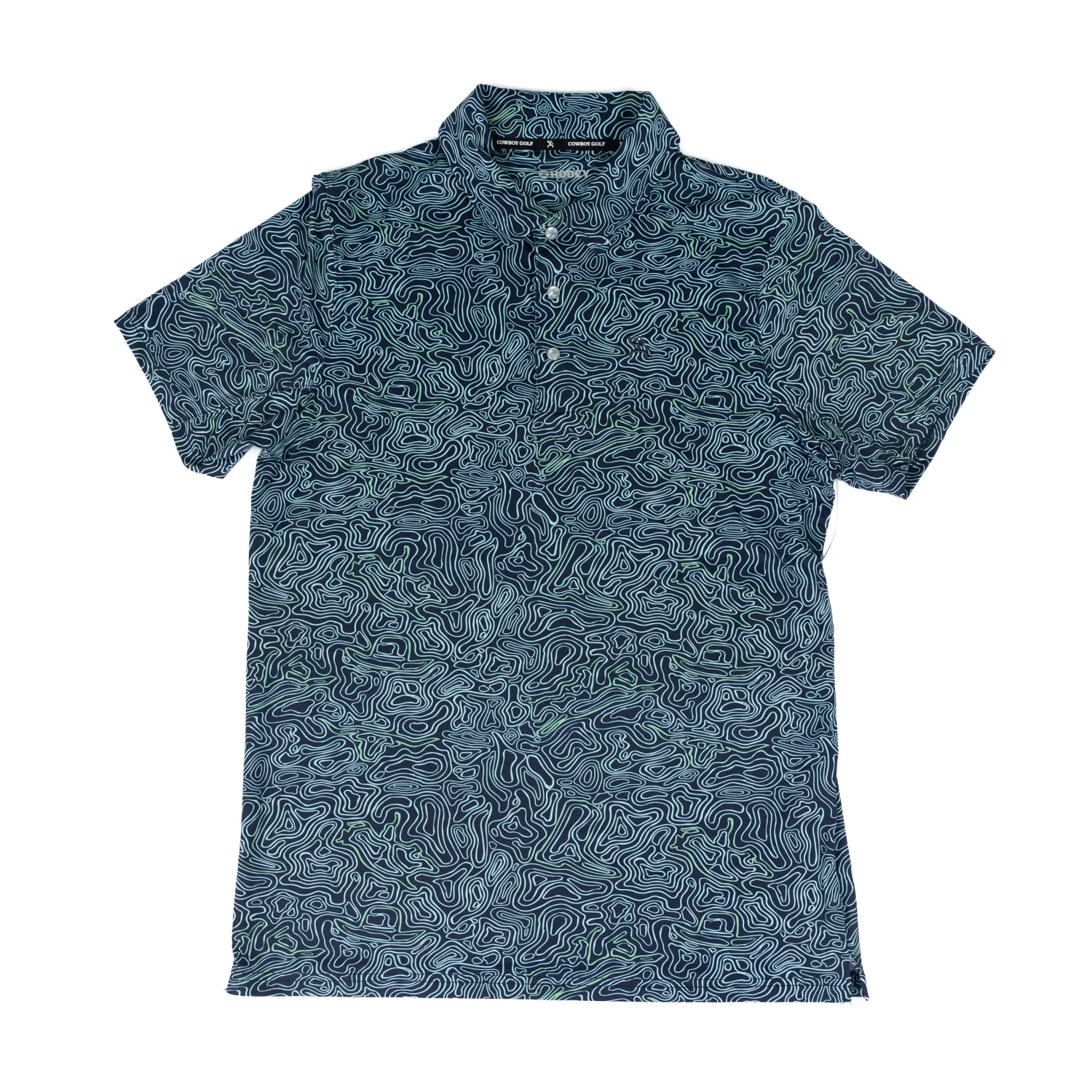 Men's Hooey Pendleton Round-Up Hemlock Polo, size: S