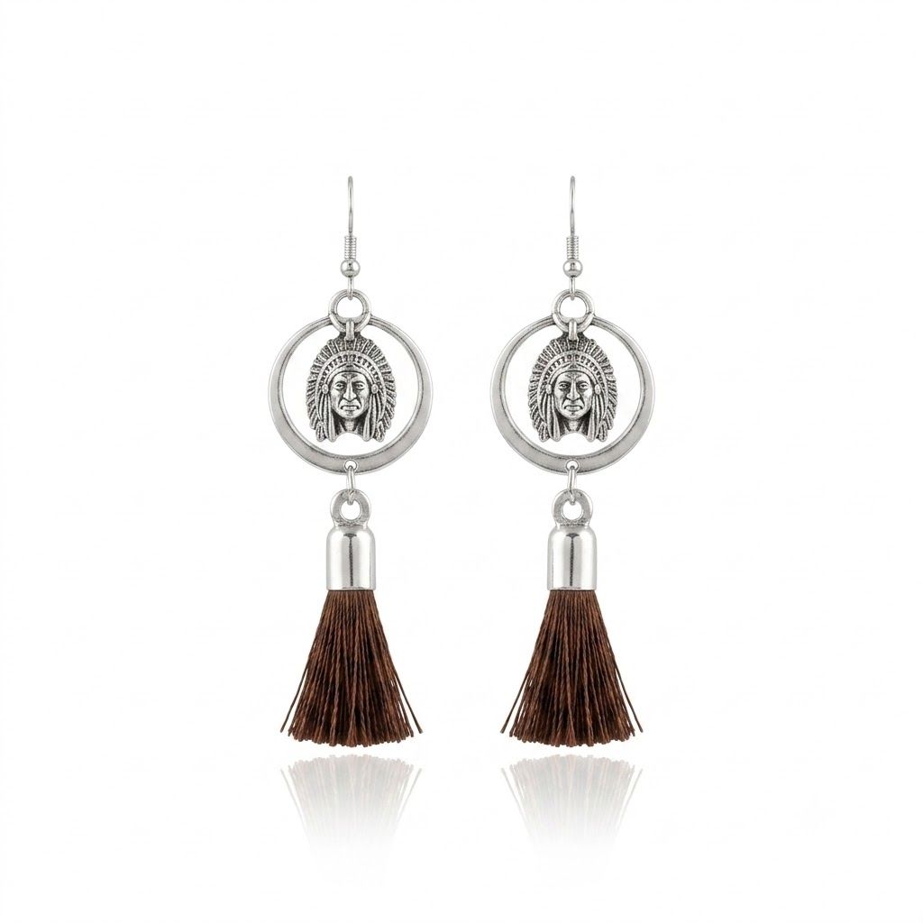 Happy Canyon Silver Rein Earrings