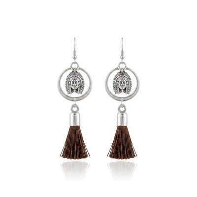 Happy Canyon Silver Rein Earrings