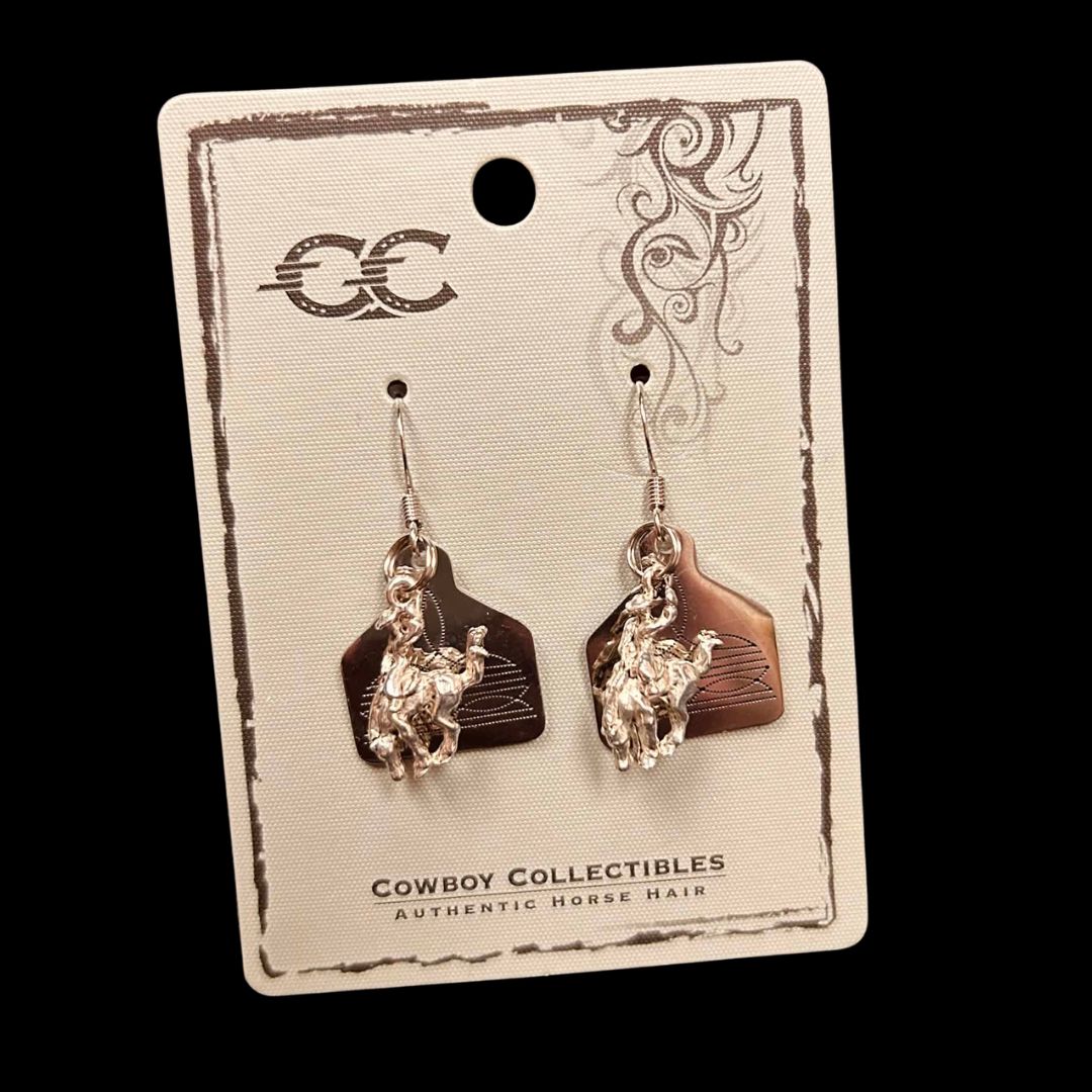 Pendleton Round-Up Boot Stitch Earrings