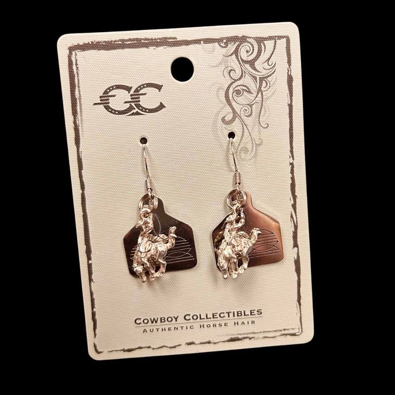 Pendleton Round-Up Boot Stitch Earrings