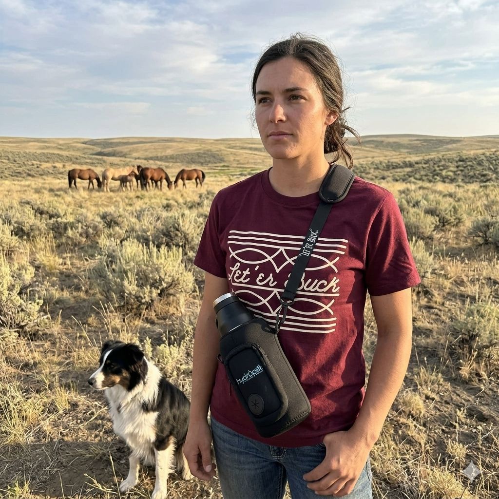 Pendleton Round-Up HydroPet Dog Water Bottle