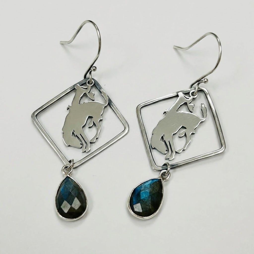 Pendleton Round-Up Labradorite Earrings