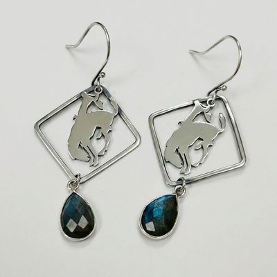 Pendleton Round-Up Labradorite Earrings