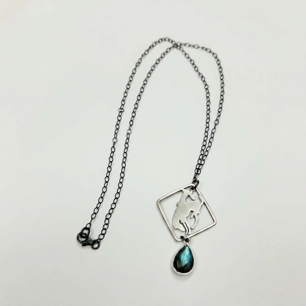 Pendleton Round-Up Labradorite Necklace