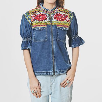 Ladies American Darling Pendleton Round-Up Embroidered Shirt Jacket