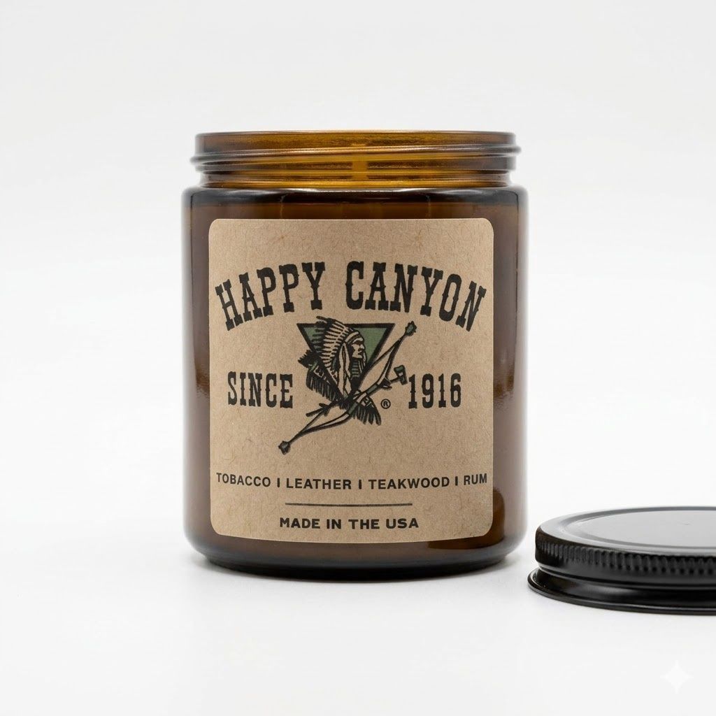 Happy Canyon Tobacco Rum Candle
