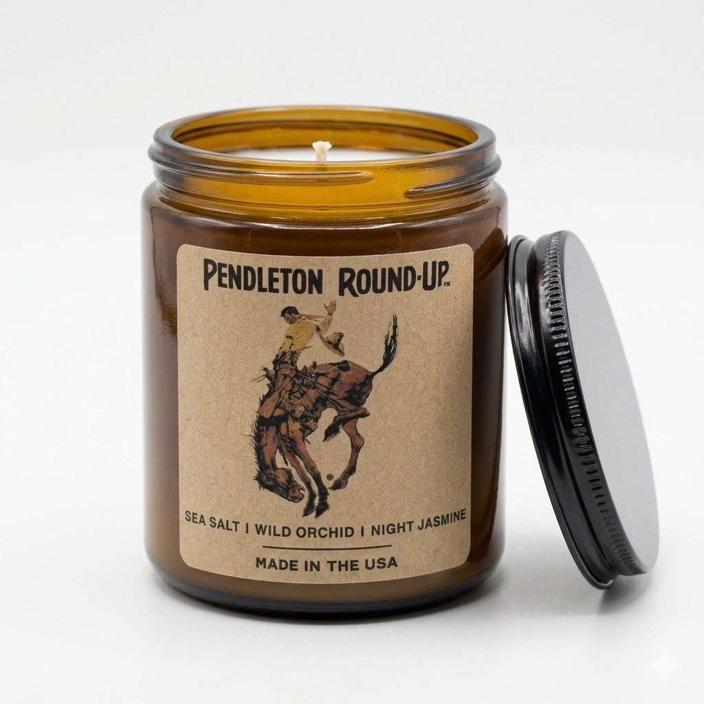 Pendleton Round-Up Coastal Bloom Candle