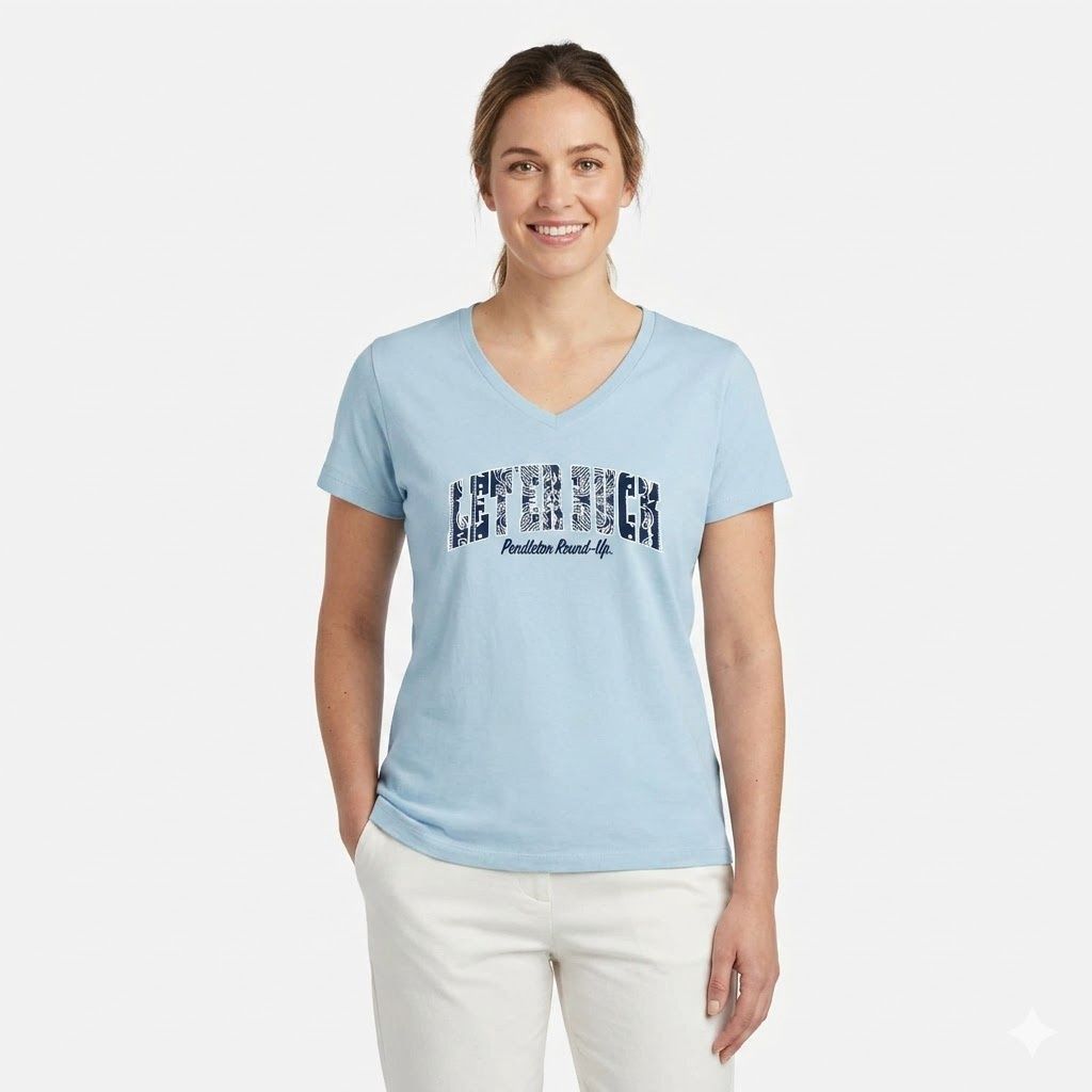 Ladies Pendleton Round-Up Bandana Tee