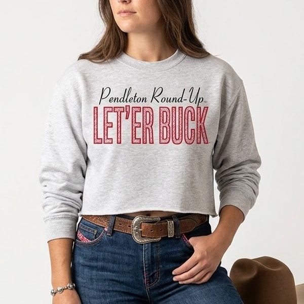 Ladies Pendleton Round-Up Just Right Crewneck