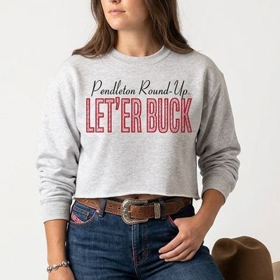 Ladies Pendleton Round-Up Just Right Crewneck