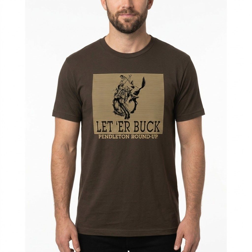 Men's Pendleton Round-Up Throwback Lined Tee, size: S