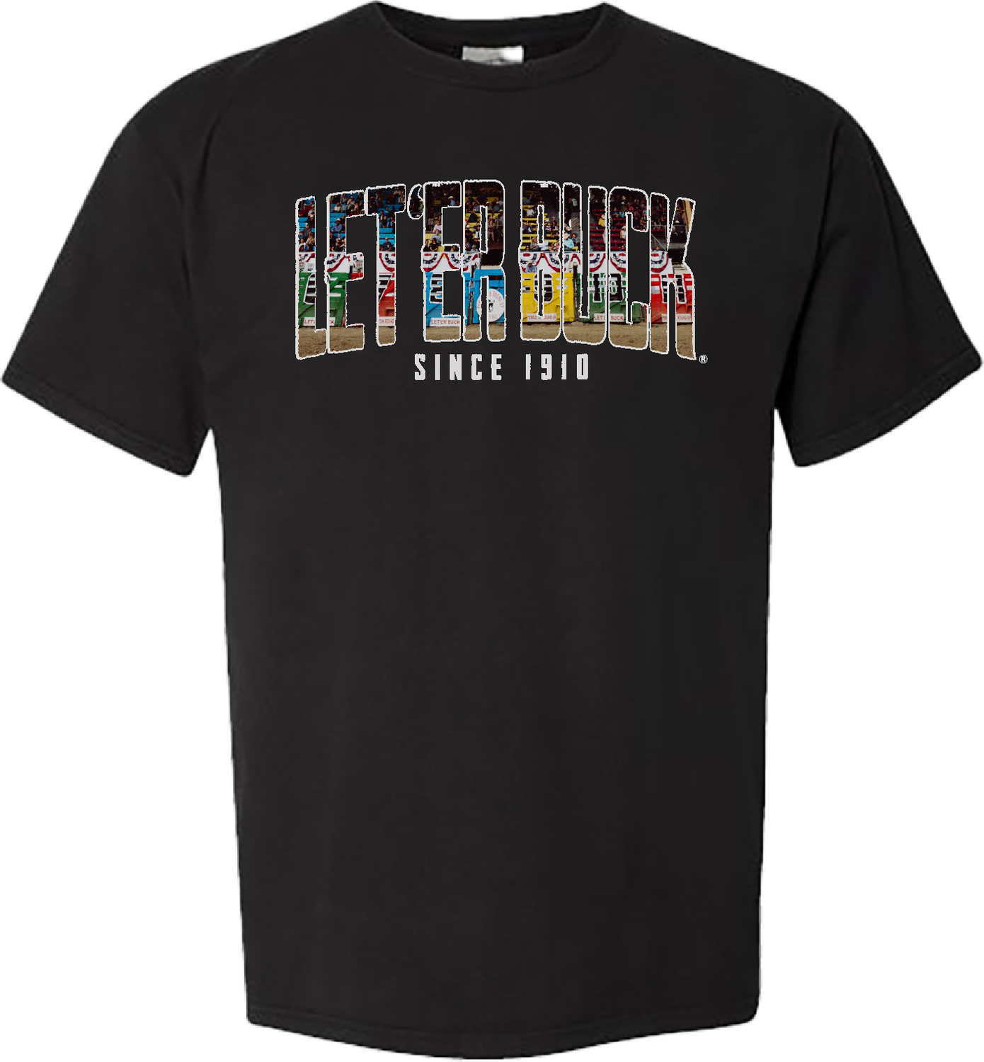 Men's Pendleton Round-Up Let 'er Buck Grandstand Tee, size: S