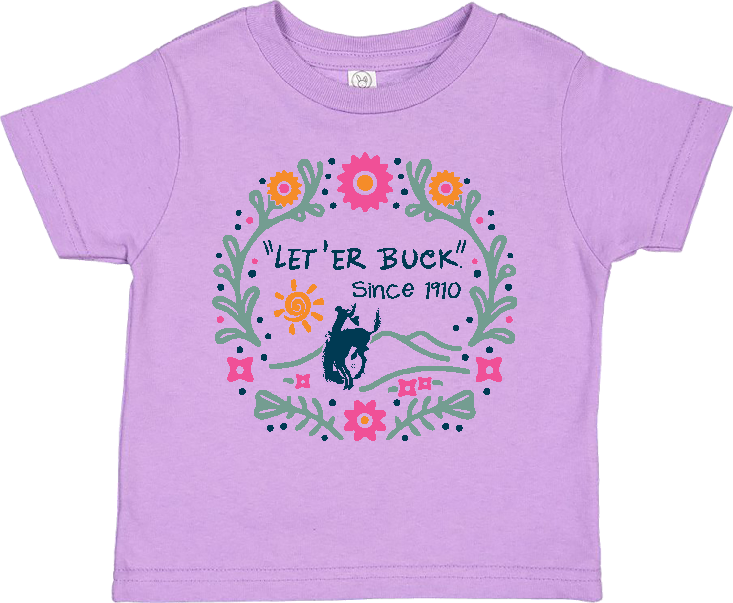 Toddler Pendleton Round-Up Rosemal Tee