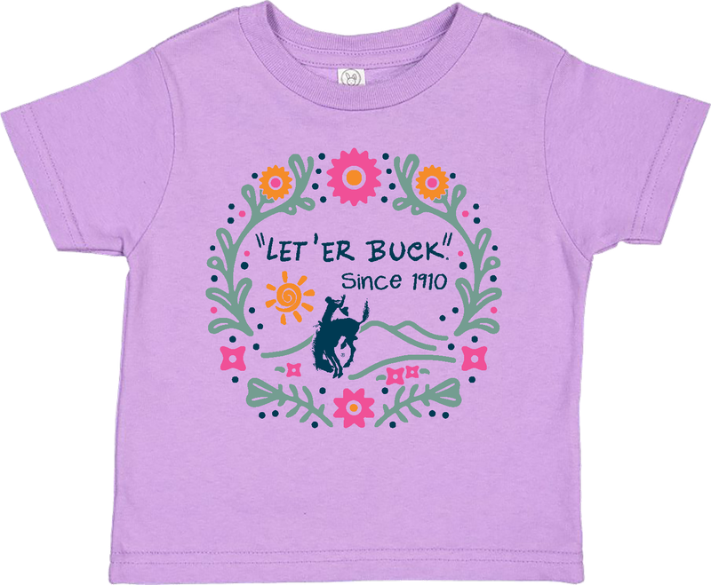 Toddler Pendleton Round-Up Rosemal Tee