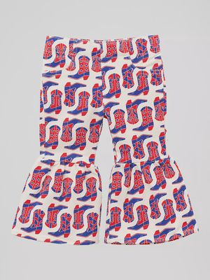 Infant Girl Wrangler Pendleton Round-Up American Flare Jeans