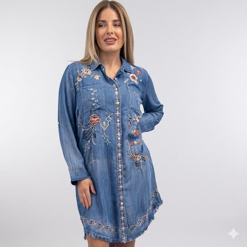 Ladies Kyla Seo Pendleton Round-Up Blue Wendy Dress