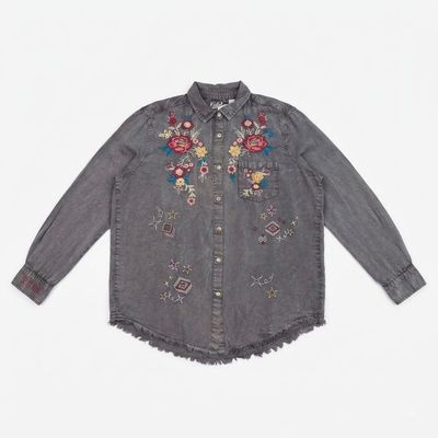 Ladies Kyla Seo Pendleton Round-Up Dahlia Shirt