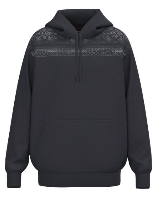 Men's Hooey Pendleton Round-Up Charcoal Legendary Hoodie, size: S